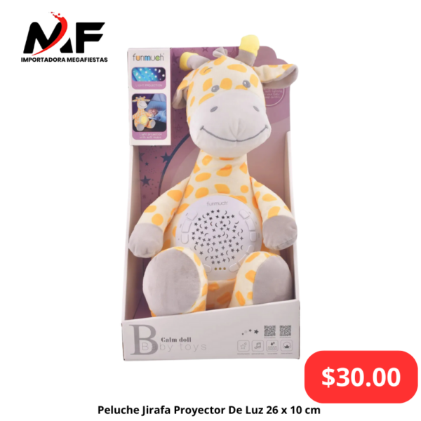 PELUCHE JIRAFA - PROYECTOR DE LUZ